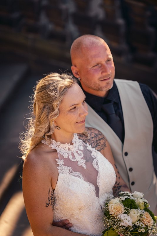 Hochzeitsfotografie in Zwinger Dresden