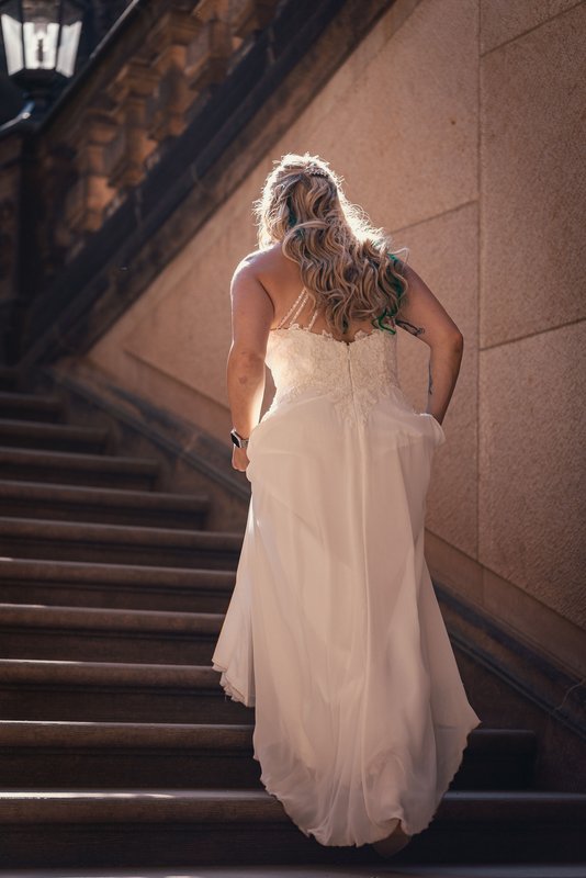 Hochzeitsfotografie in Zwinger Dresden