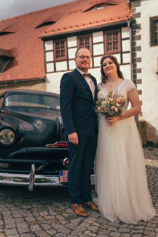 Hochzeitsfotografie im Schloss Lauenstein